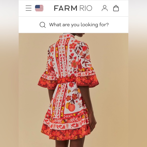 FARM Rio dress size M - Picture 3 of 5